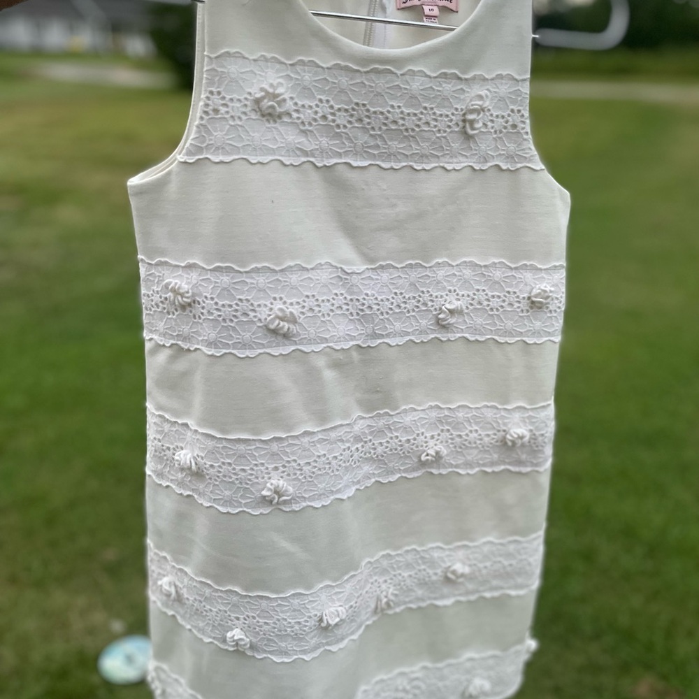 Juicy Couture Cream Lace Kids Dress